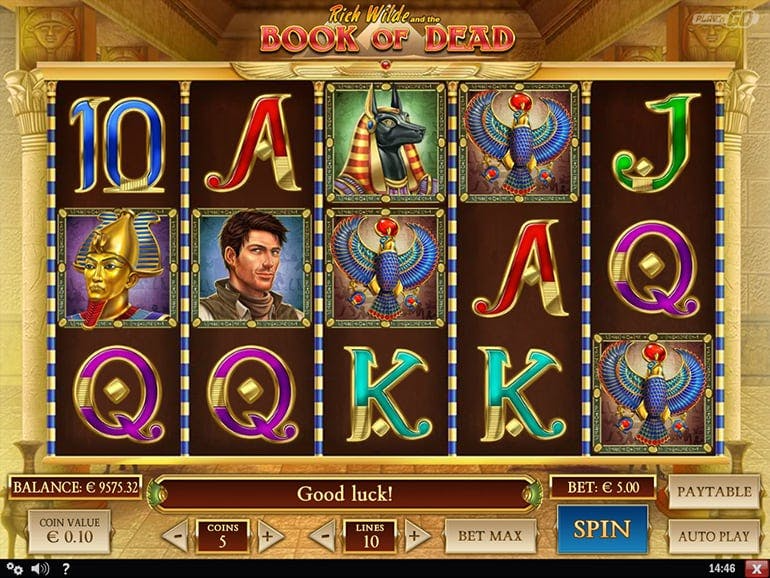 Book of Dead at Bet365 Casino